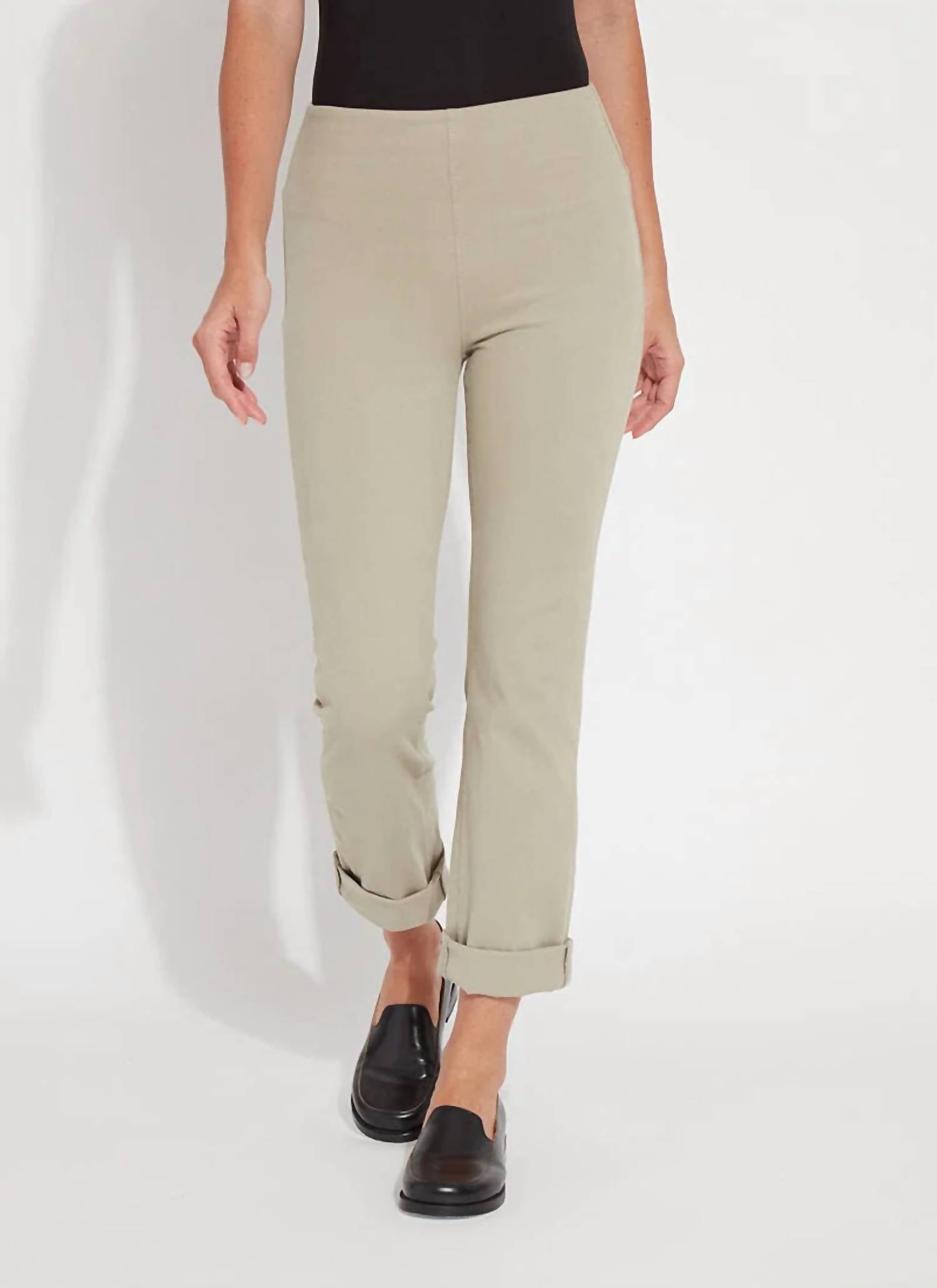 Lysse Boyfriend Leggings in neutral - women's pants