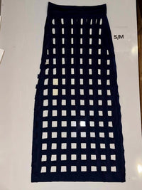 Mar De Lua - Filipa Laser Cut Skirt