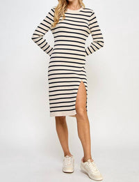 Ellison - Sweater Ribbed Dress