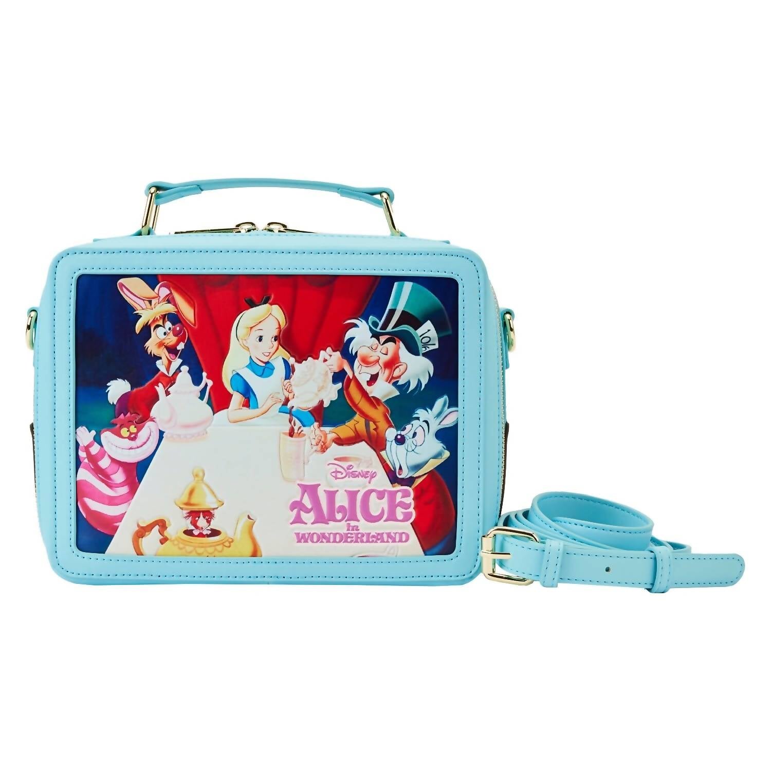 Loungefly - Alice In Wonderland Classic Movie Lunchbox Crossbody Bag