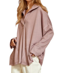 Andree By Unit - Snatch It Up Waffle Knit Top