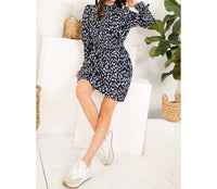Thml - Print Smocked Waist Dress
