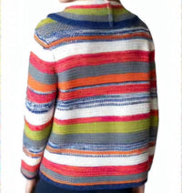 Habitat - Rustic Stripe Cowl Pullover Sweater