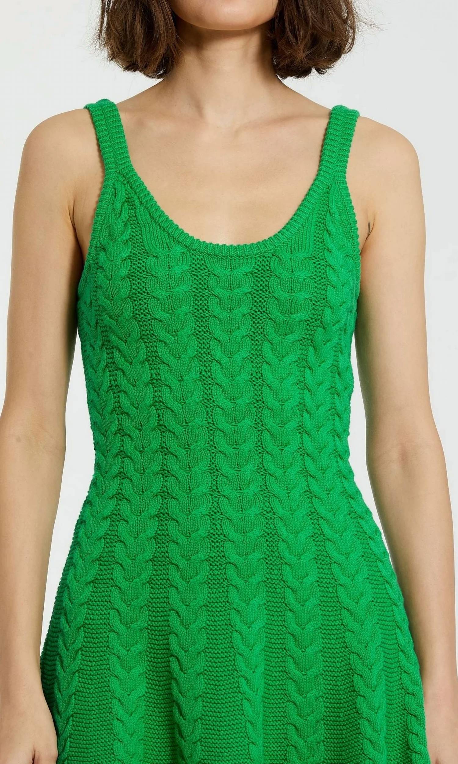 Mac Duggal - Sleeveless Knit A-line Dress