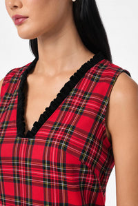 Trina Turk - Revah Tartan Mini Dress