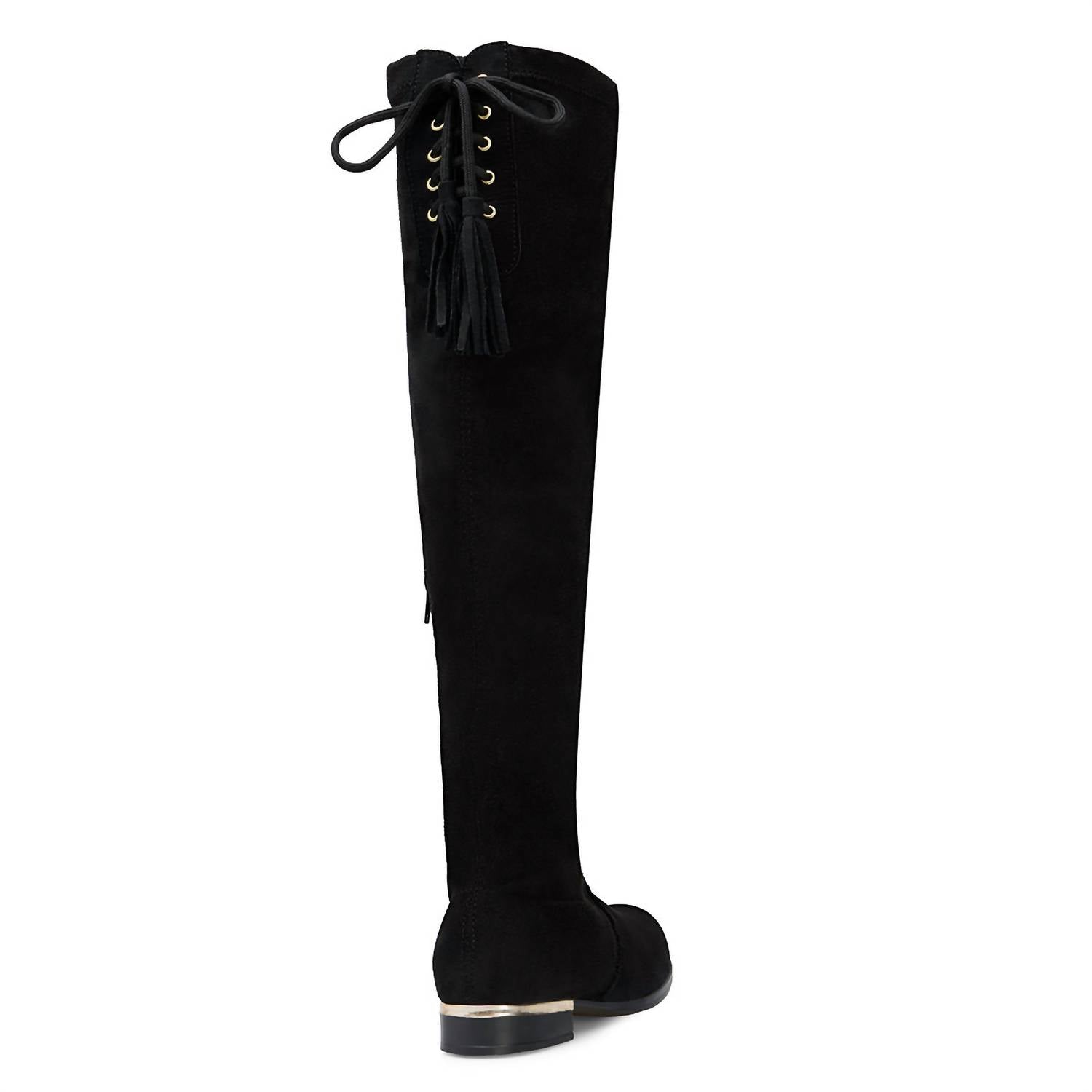 Andrea - Women's Over The Knee Low Heel Boots