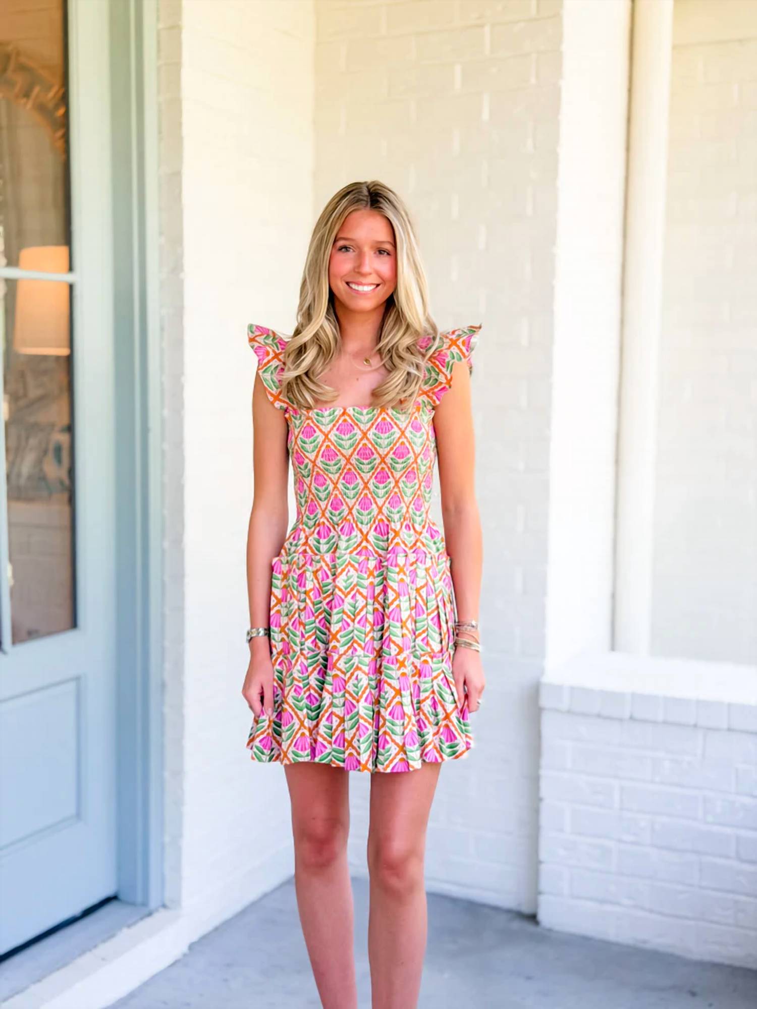 Sincerely Ours - Avalynn Floral Magic Mini Dress