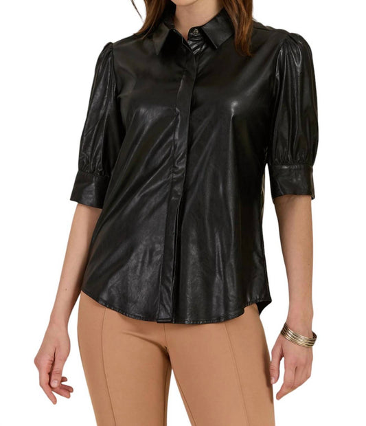 Tyler Boe - ALICE VEGAN LEATHER SHIRT