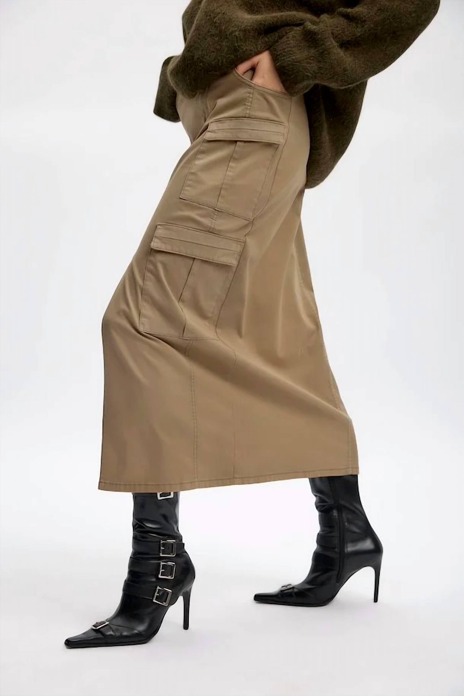 Gestuz - Women's Aubrey Cargo Skirt