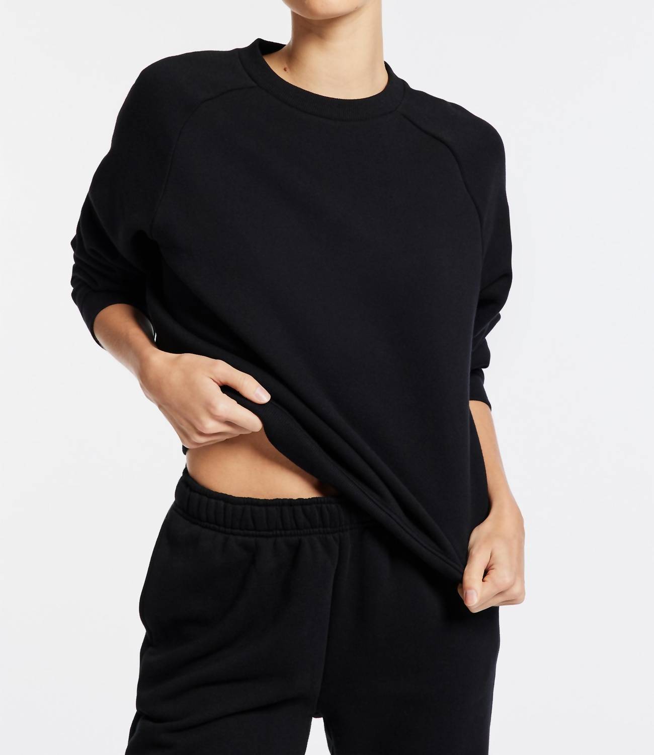 Bandier - Park Weekend Fleece Crewneck Sweatshirt