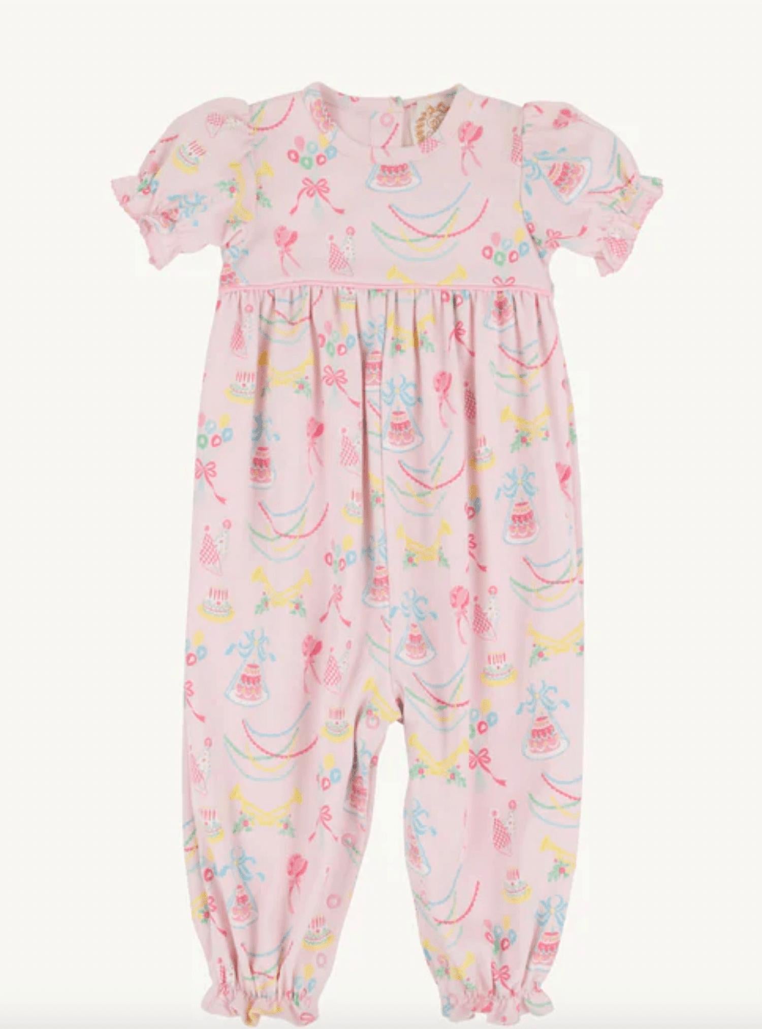 The Beaufort Bonnet Company - Girls' Short Sleeve Britt Romper