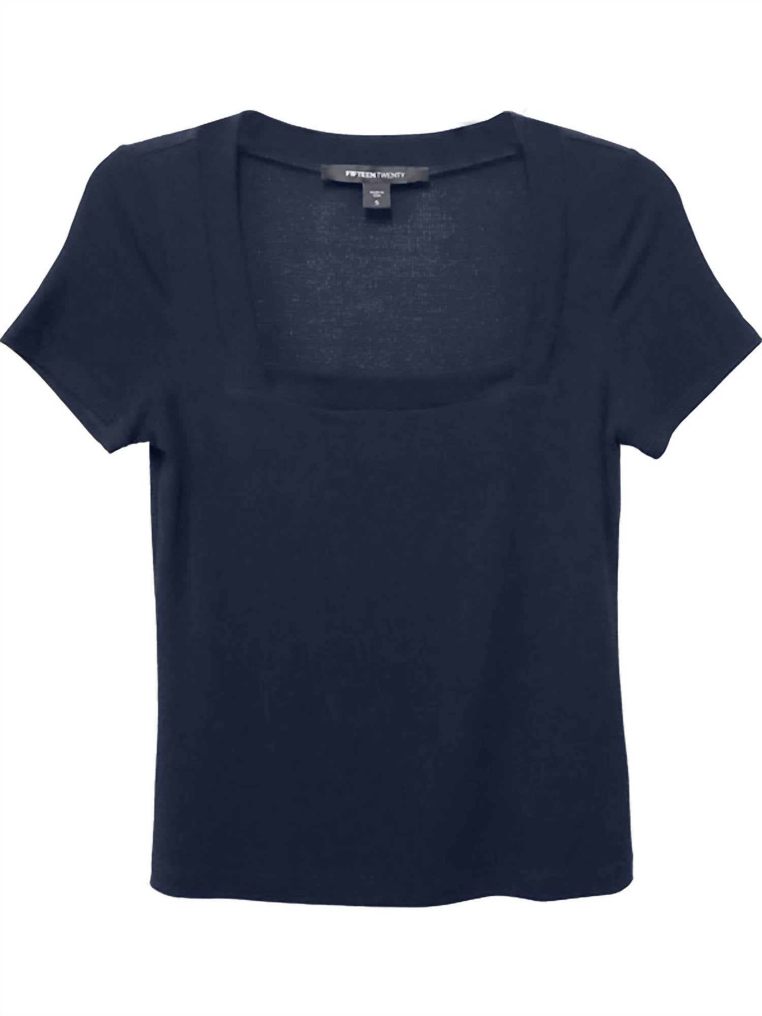 Fifteen Twenty - Mindy Square Neck Tee