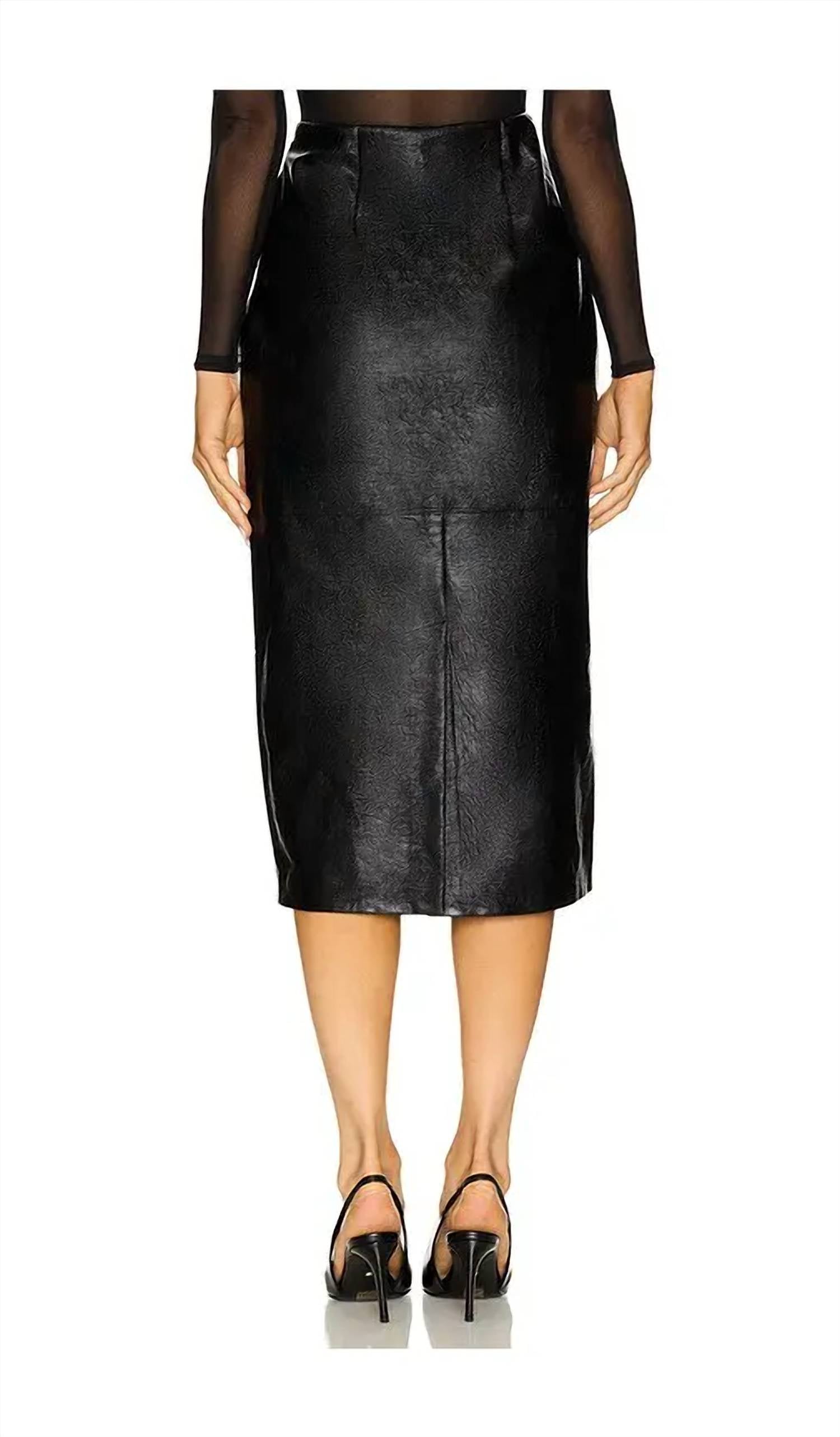 Brochu Walker - Irene Faux Leather Skirt