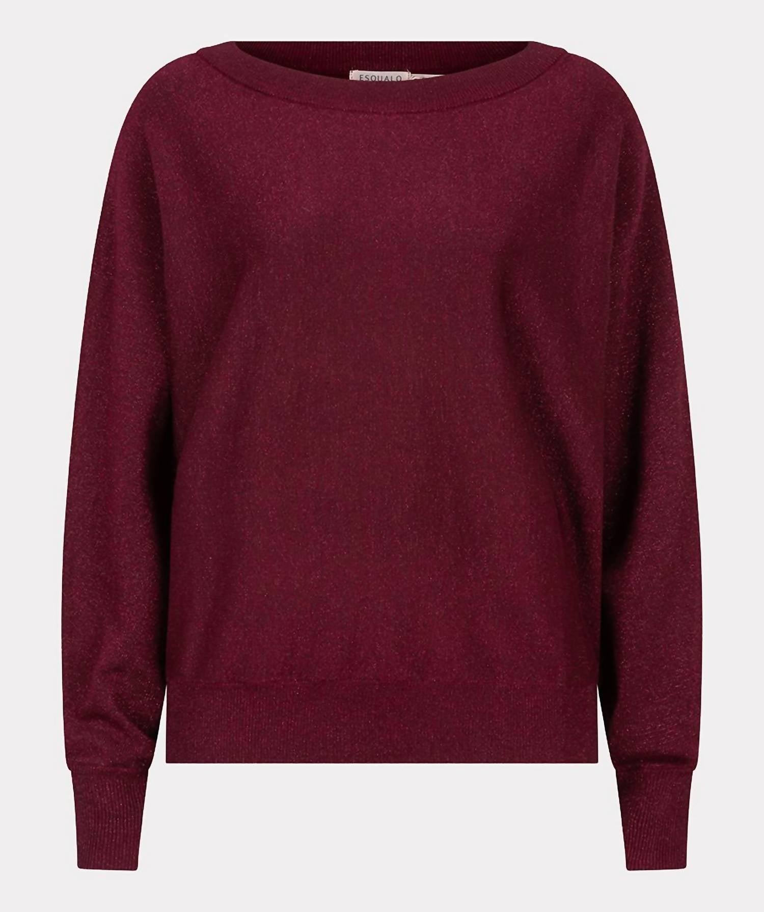 Esqualo - Women's Batwing Lurex Sweater