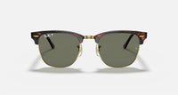 Ray Ban - Clubmaster Classic Small Polarized Sunglasses Rb3016 990/58
