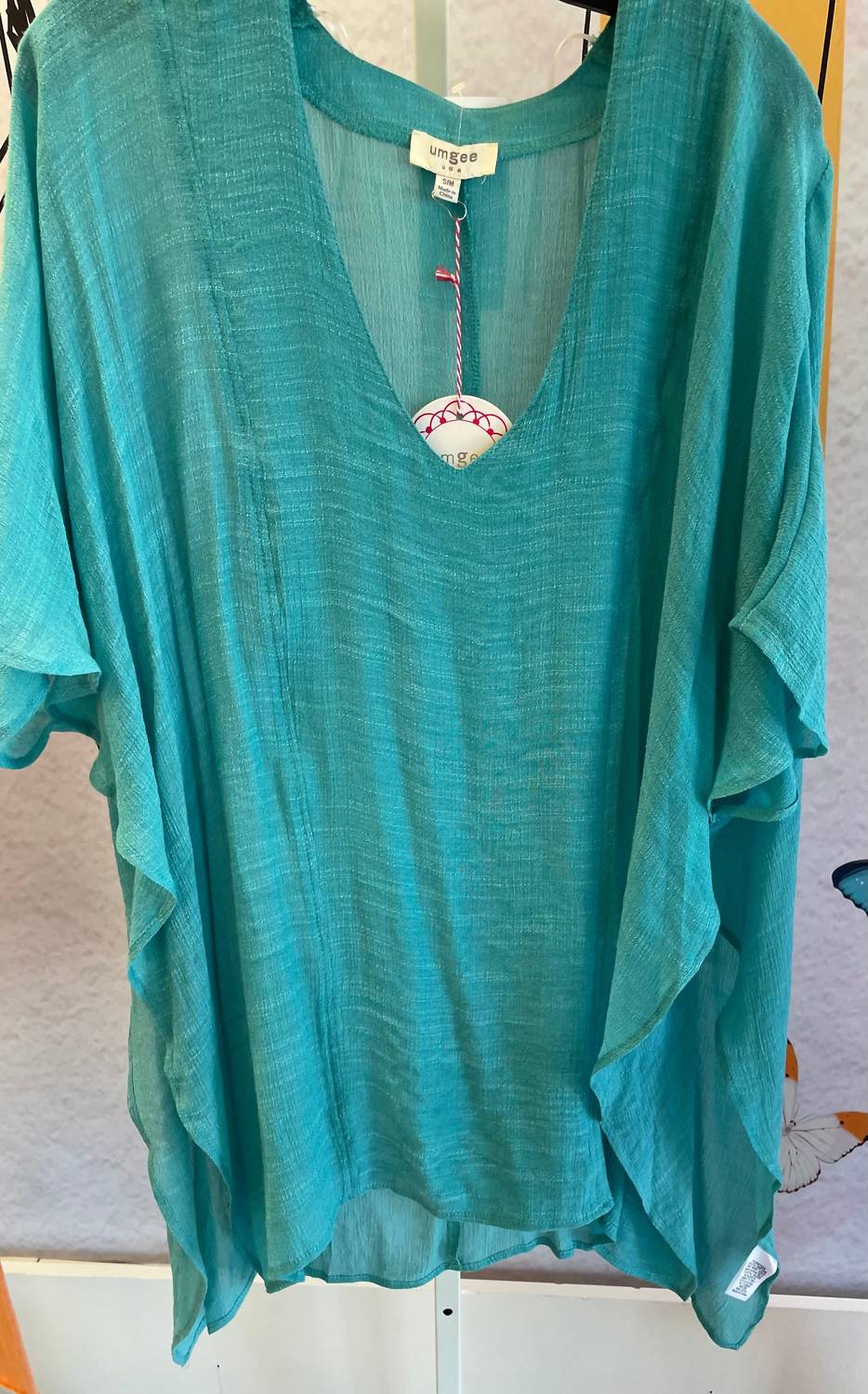 Umgee - V Neck Kaftan Tunic