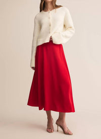 Z Supply - Northpointe Satin Midi Skirt