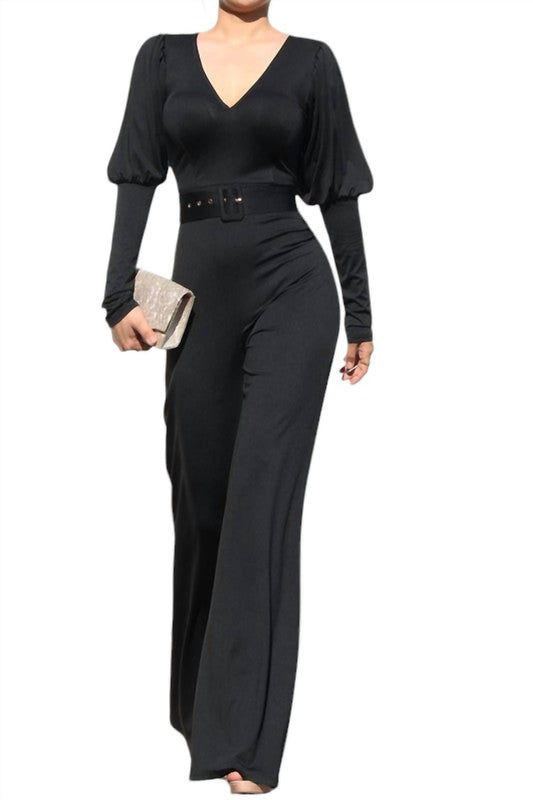 Dress Day - Belted Jumpsuit