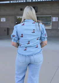 Layerz Clothing - Bailey Denim Top