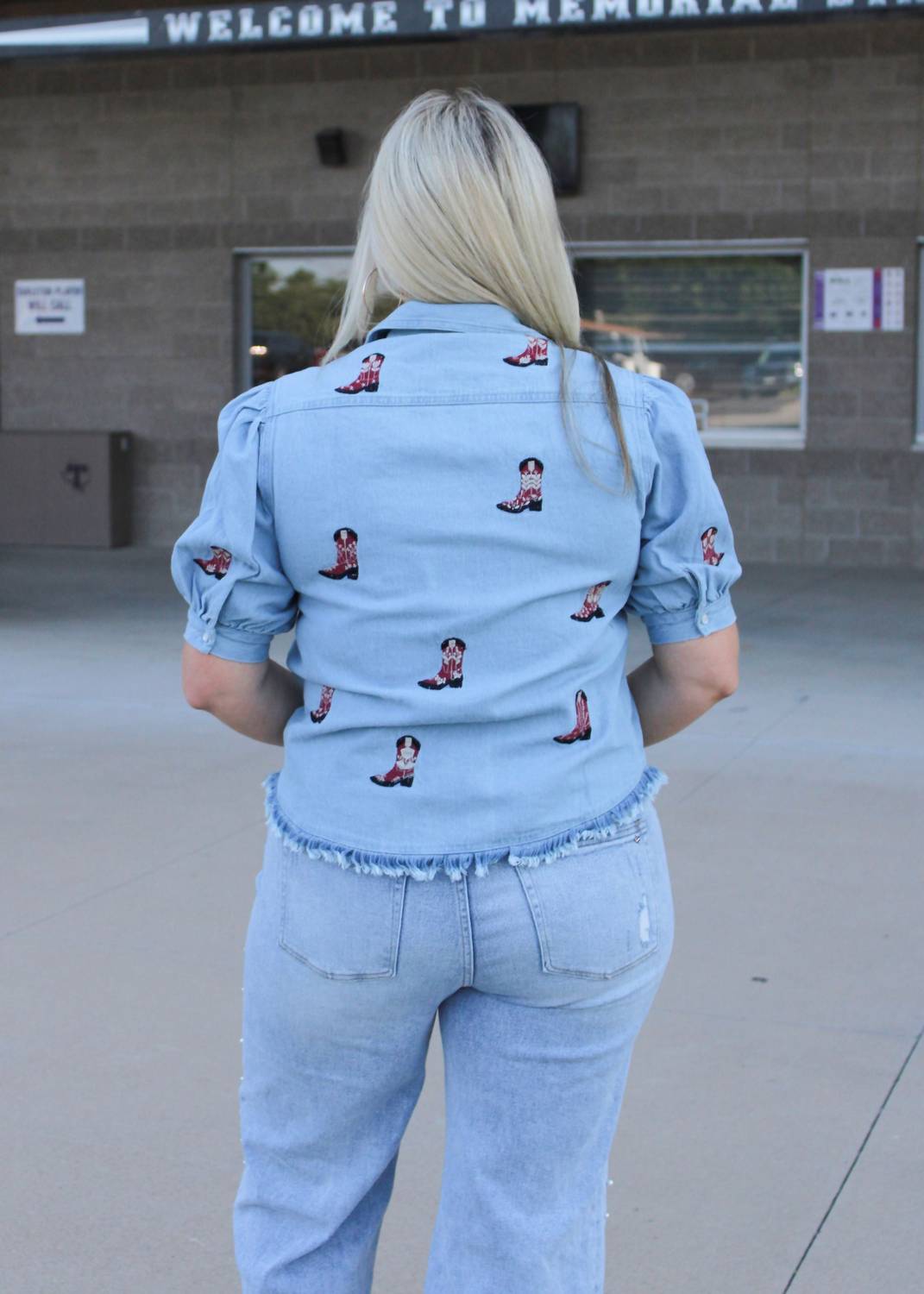 Layerz Clothing - Bailey Denim Top