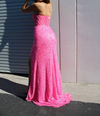 Aleta - Long Fitted Beaded Formal Prom Dress
