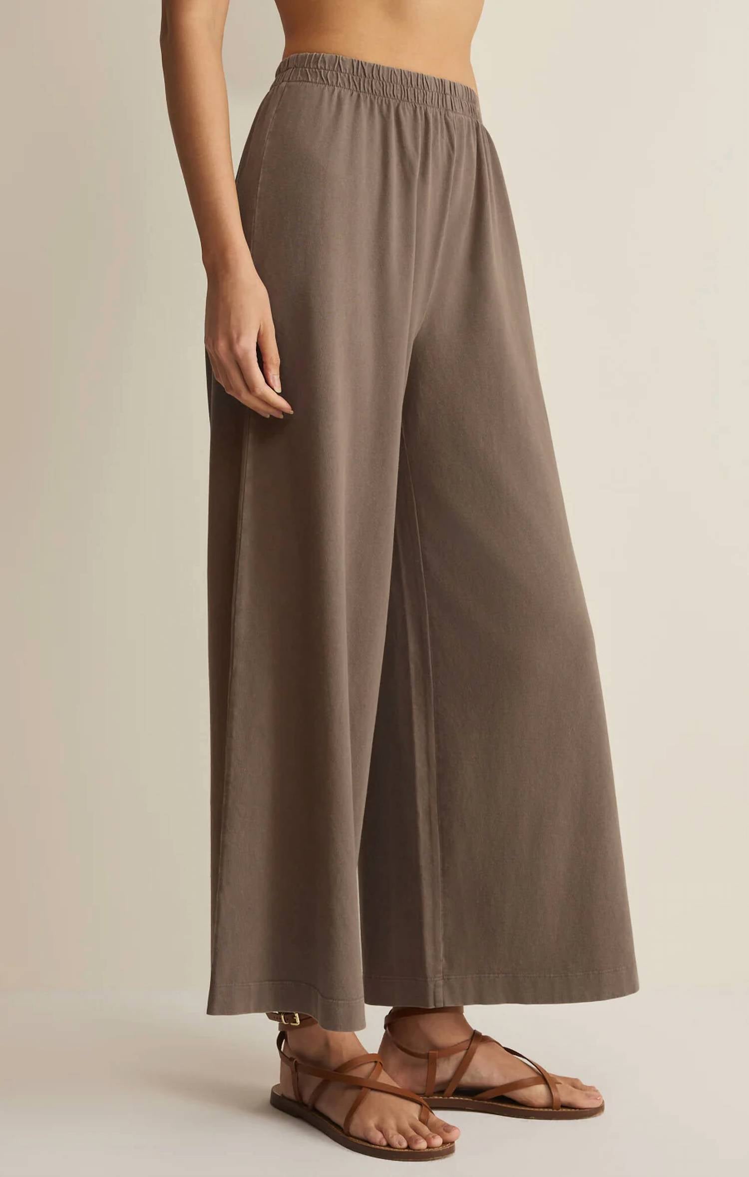 Z Supply - Scout Jersey Crop Flare Pants