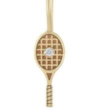 Zoë Chicco - Women's 14k Midi Bitty Tennis Racket Charm