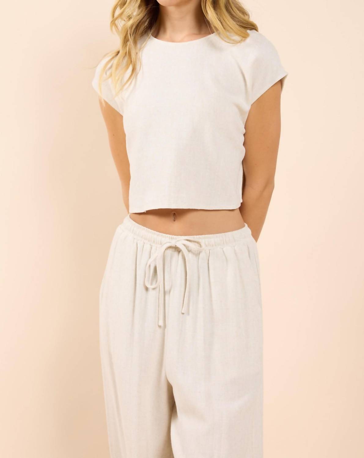 Sadie & Sage - Sugarloaf Sleeveless Linen Top