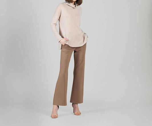 Clara Sunwoo - Faux Cashmere Turtleneck Tunic Sweater