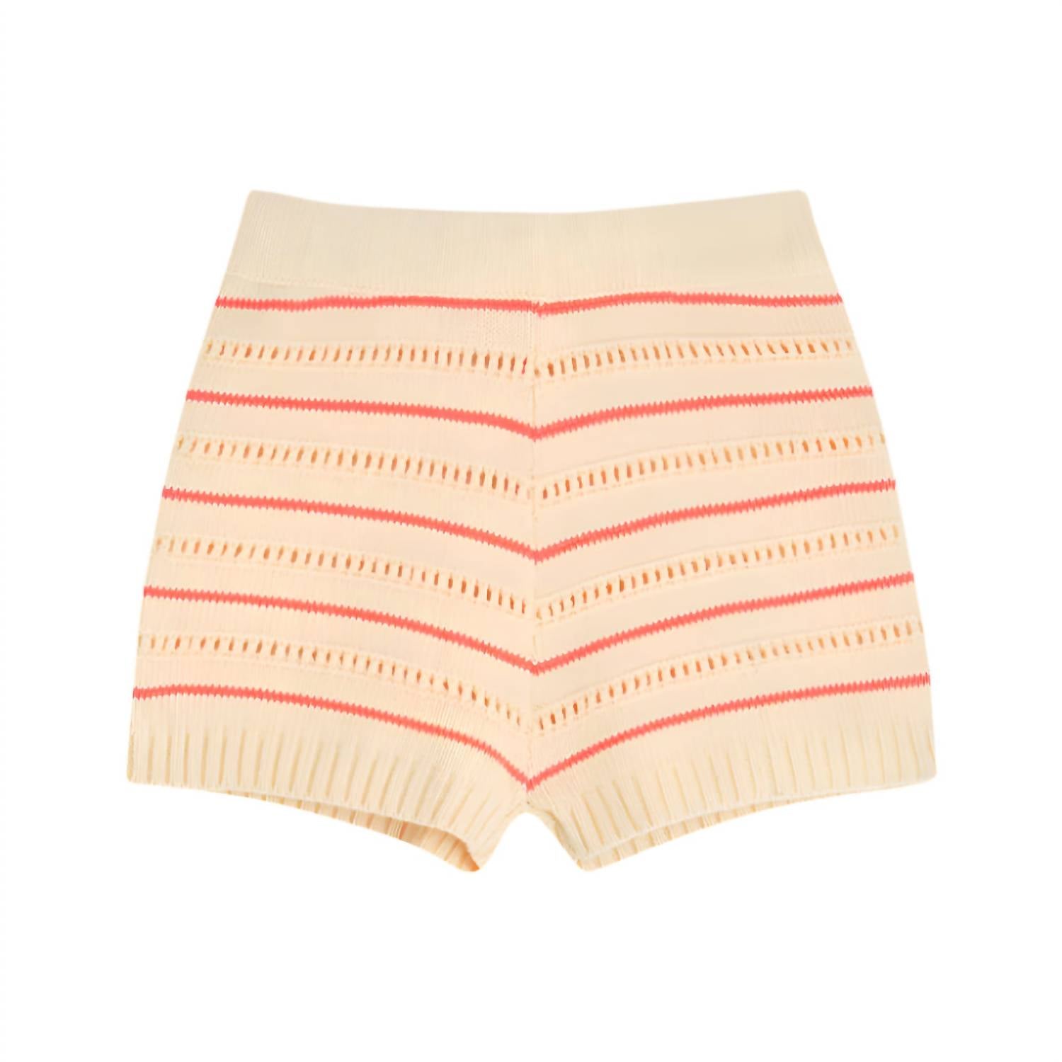 The Bonnie Mob - Girl's Costa Stripe Shorts