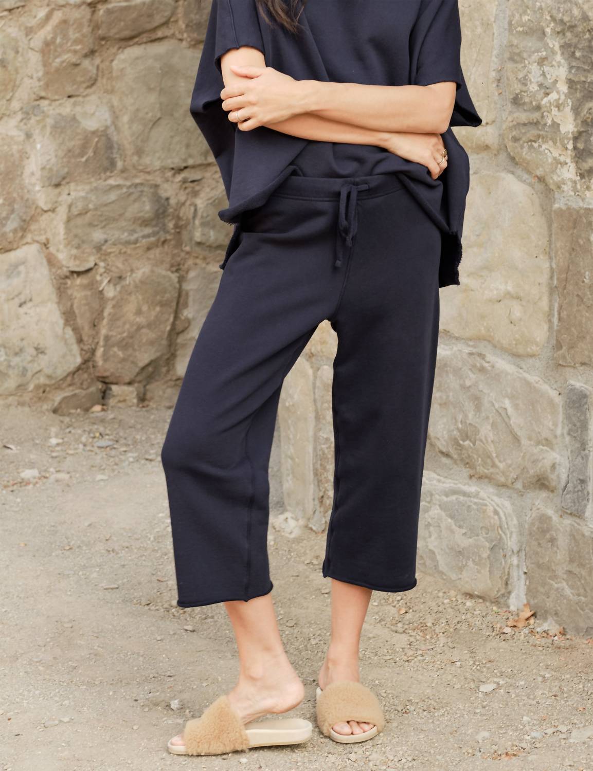 Frank & Eileen Women's Catherine Favorite Sweatpant in british royal navy - women's pants