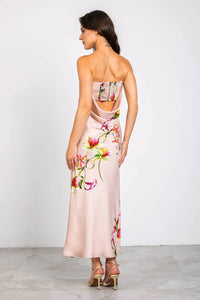 Lavender Brown - Talia Strapless Maxi Dress