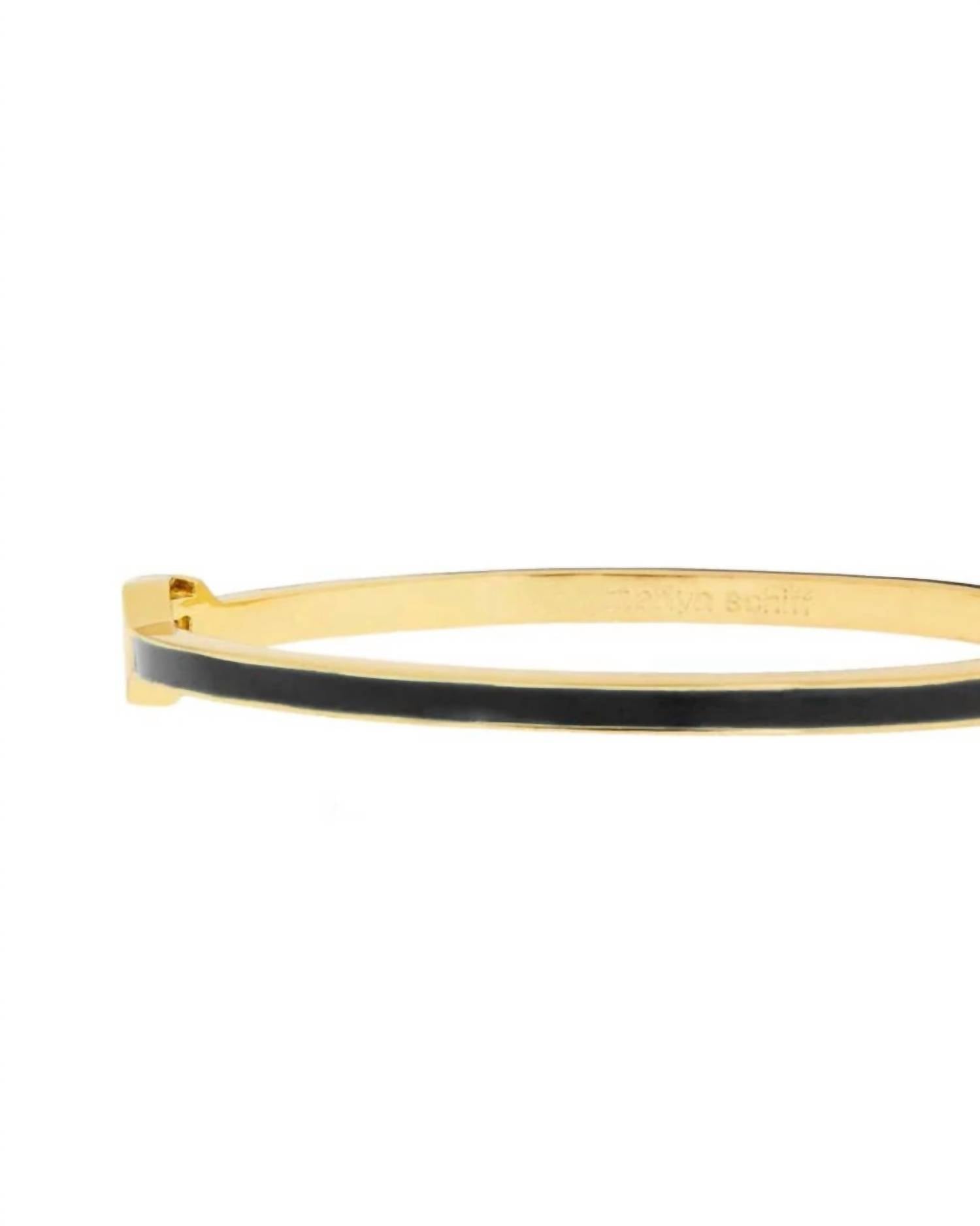 Marlyn Schiff - Thin enamel bangle