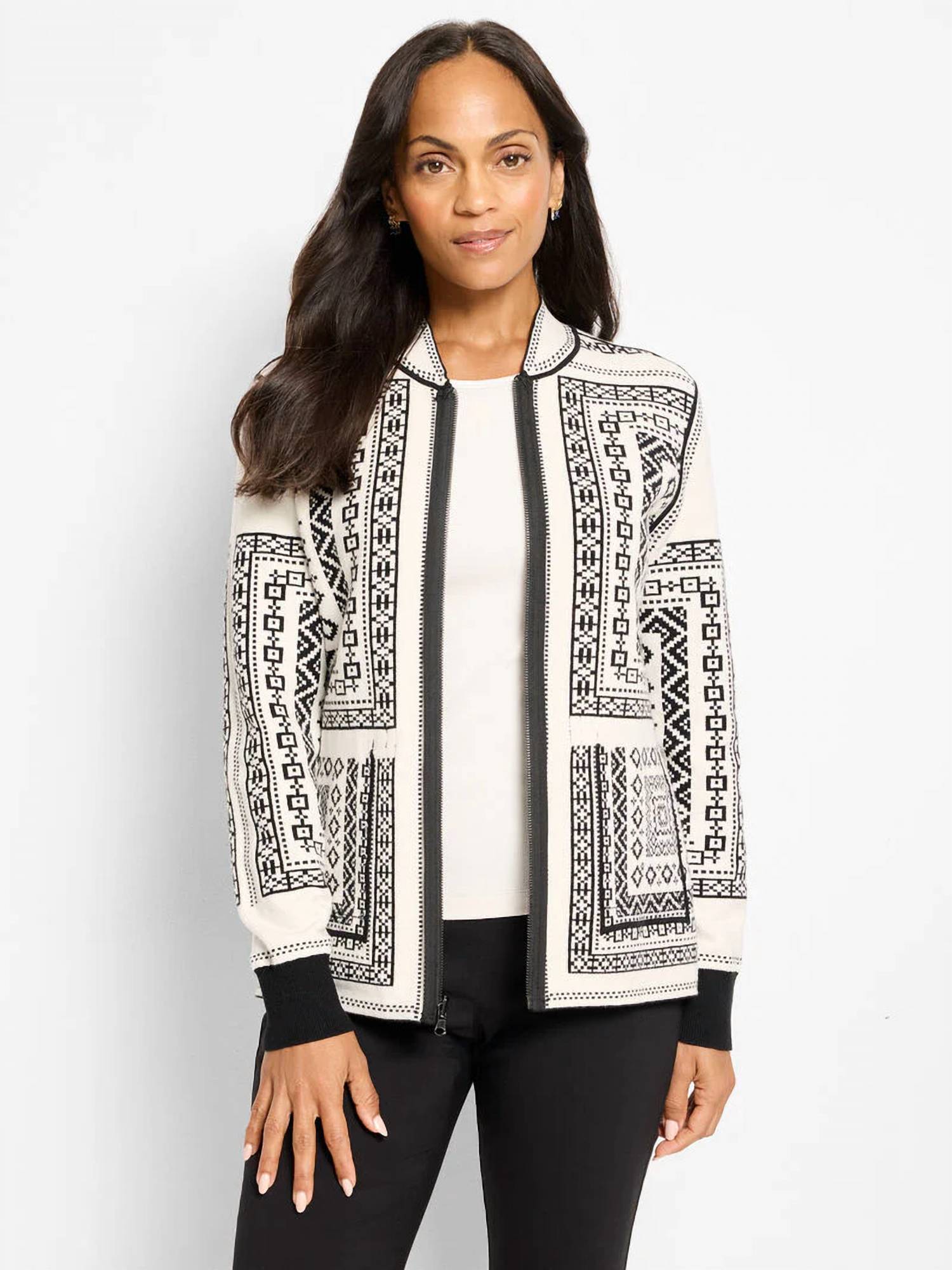Nic + Zoe - Nordic Nights Reversible Jacket