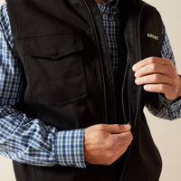 ARIAT Men's Sentinel Softshell Vest in phantom - men's jacket - view 5