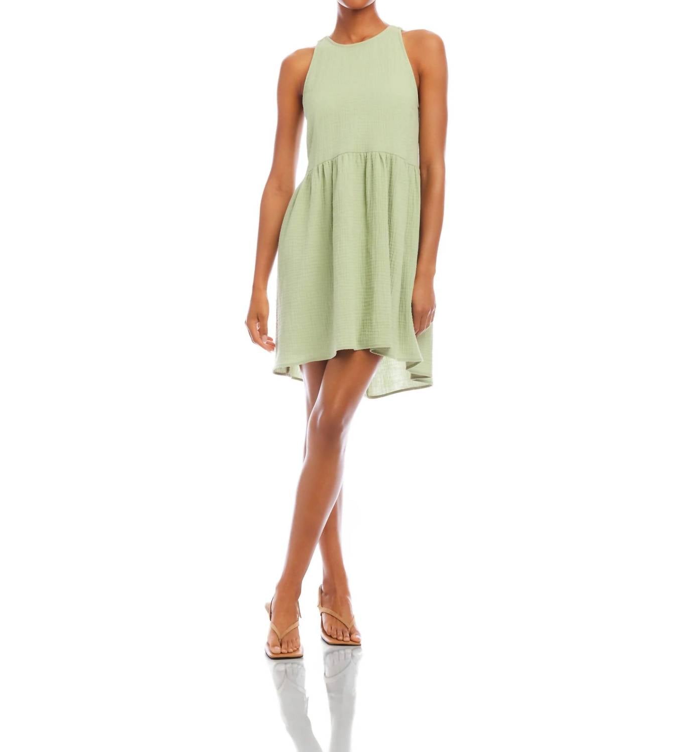 Fifteen Twenty - Cianni Tie Neck Dress