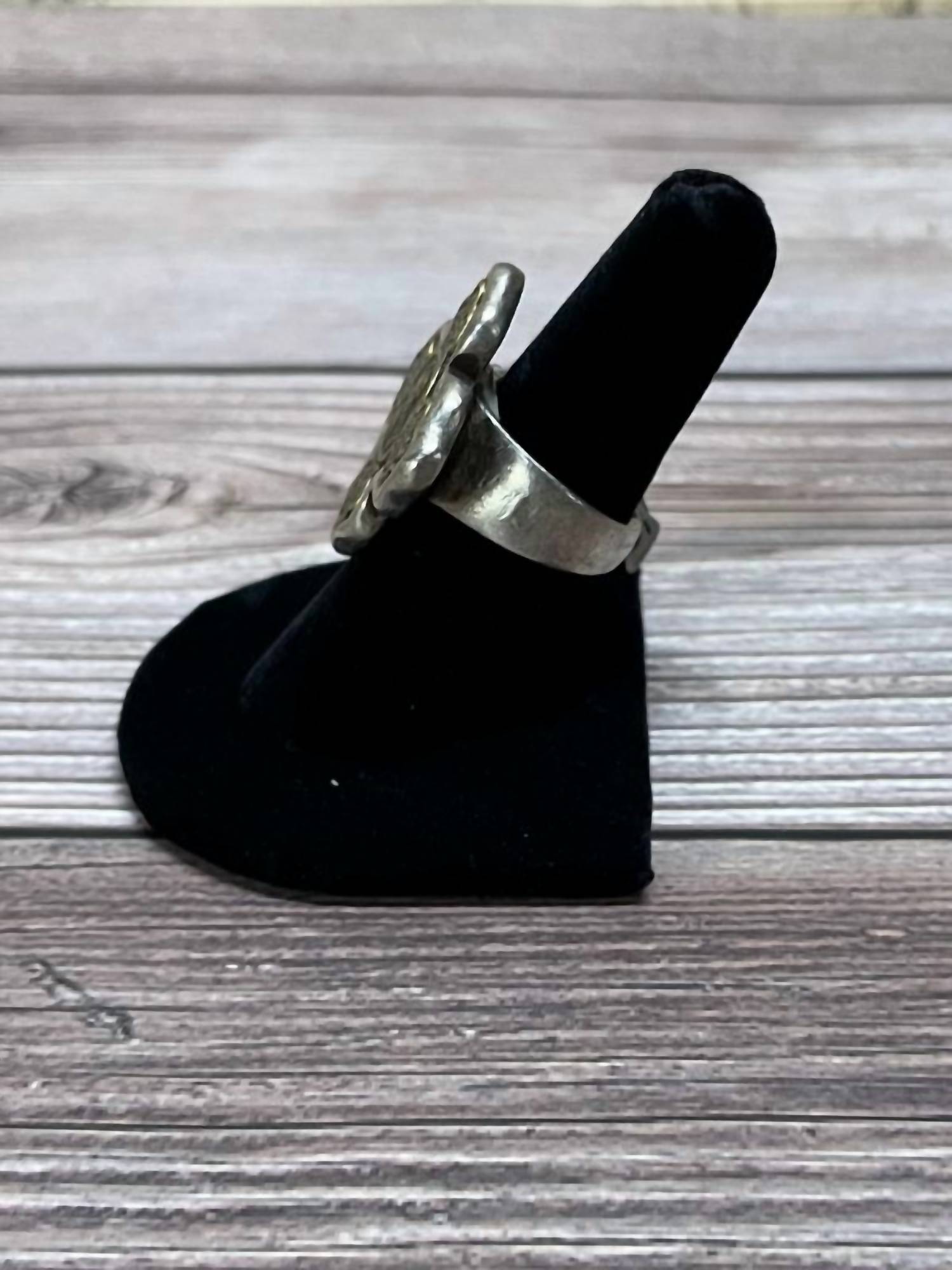 Bella Rose - Cross Handmade Ring