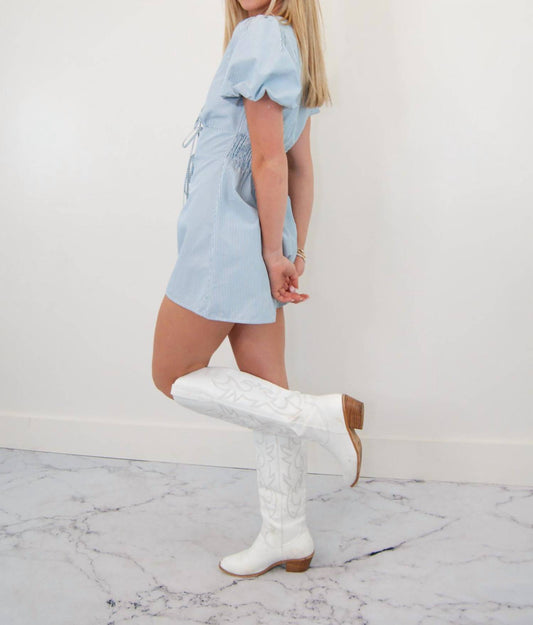 Lumiere - Maya Plunge Tie Front Romper