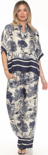 Flora Ashley - Into The Night Blouse
