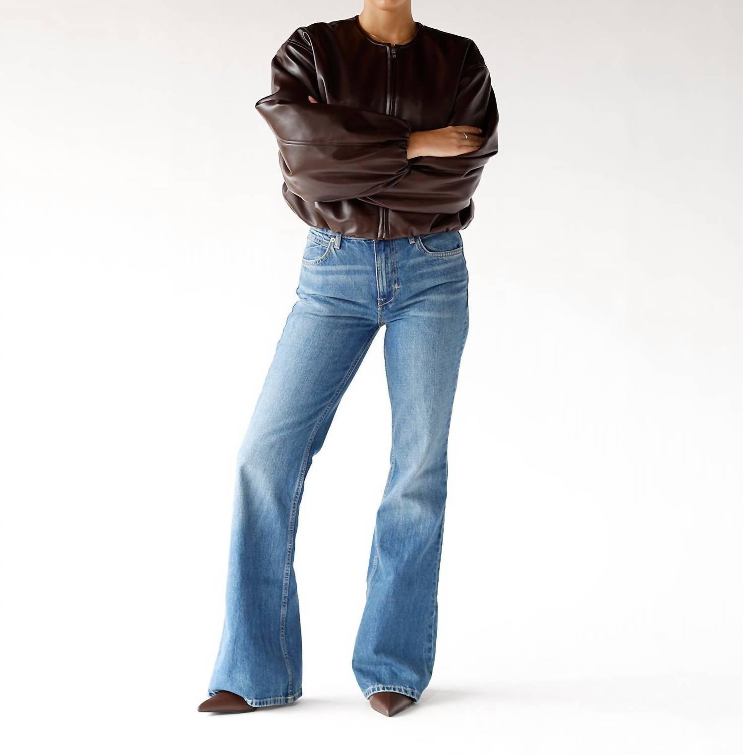 Free People - West Coast Relaxed Flare Jeans