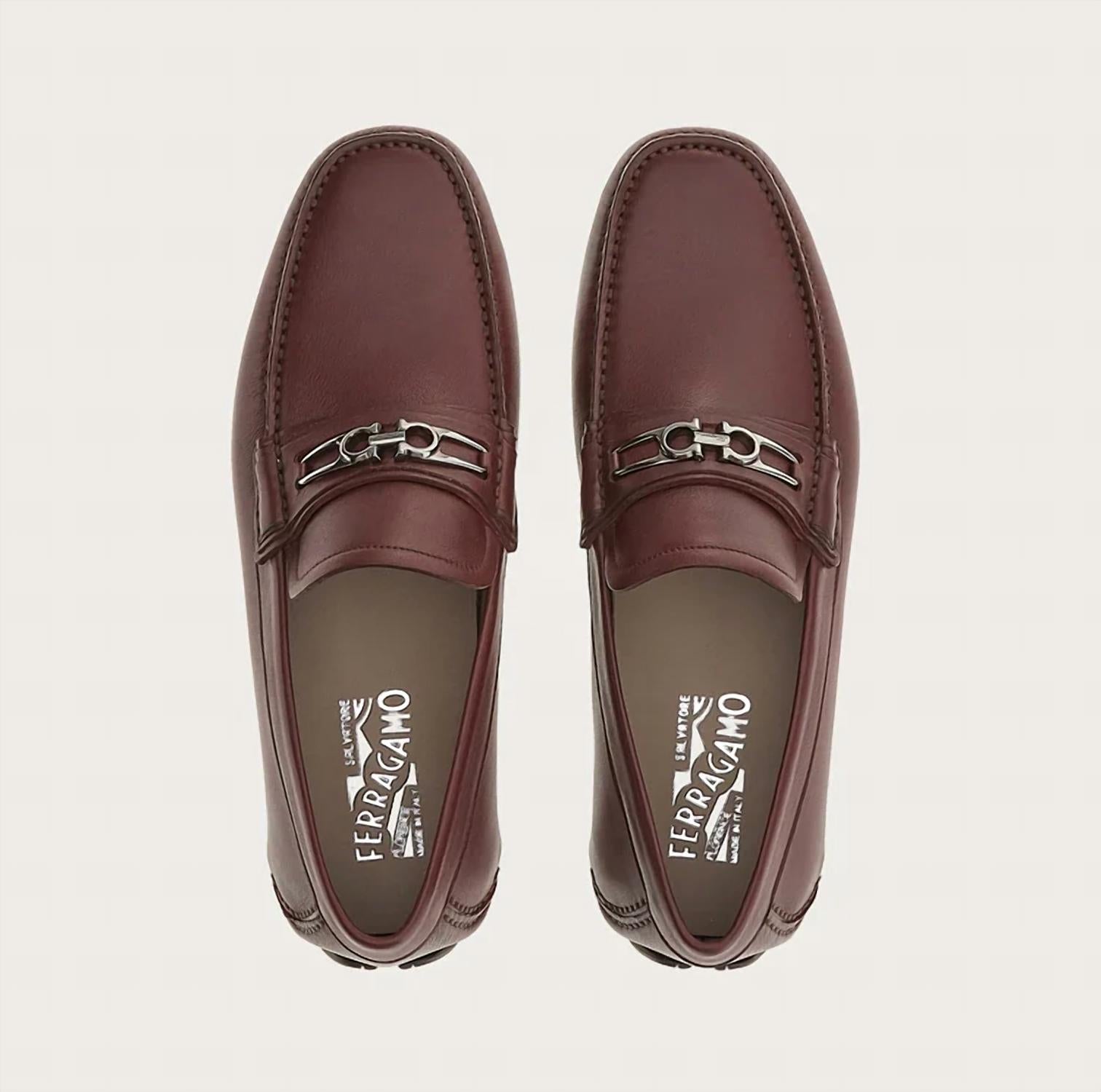 Salvatore Ferragamo - Men's Driver Gancini Loafers
