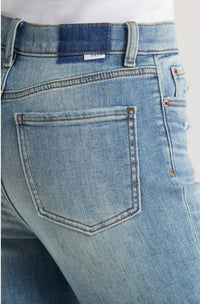 Daze - Shy Girl High Rise Crop Flare Jeans