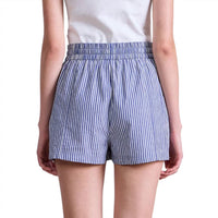 APIECE APART Women's Surf Short in skinny stripes - women's shorts - detail view