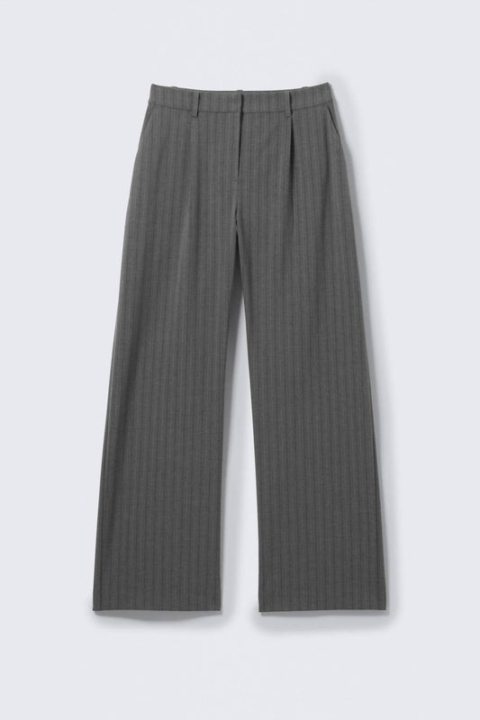 Scanlan Theodore - Women's Stripe Mid Rise Trouser