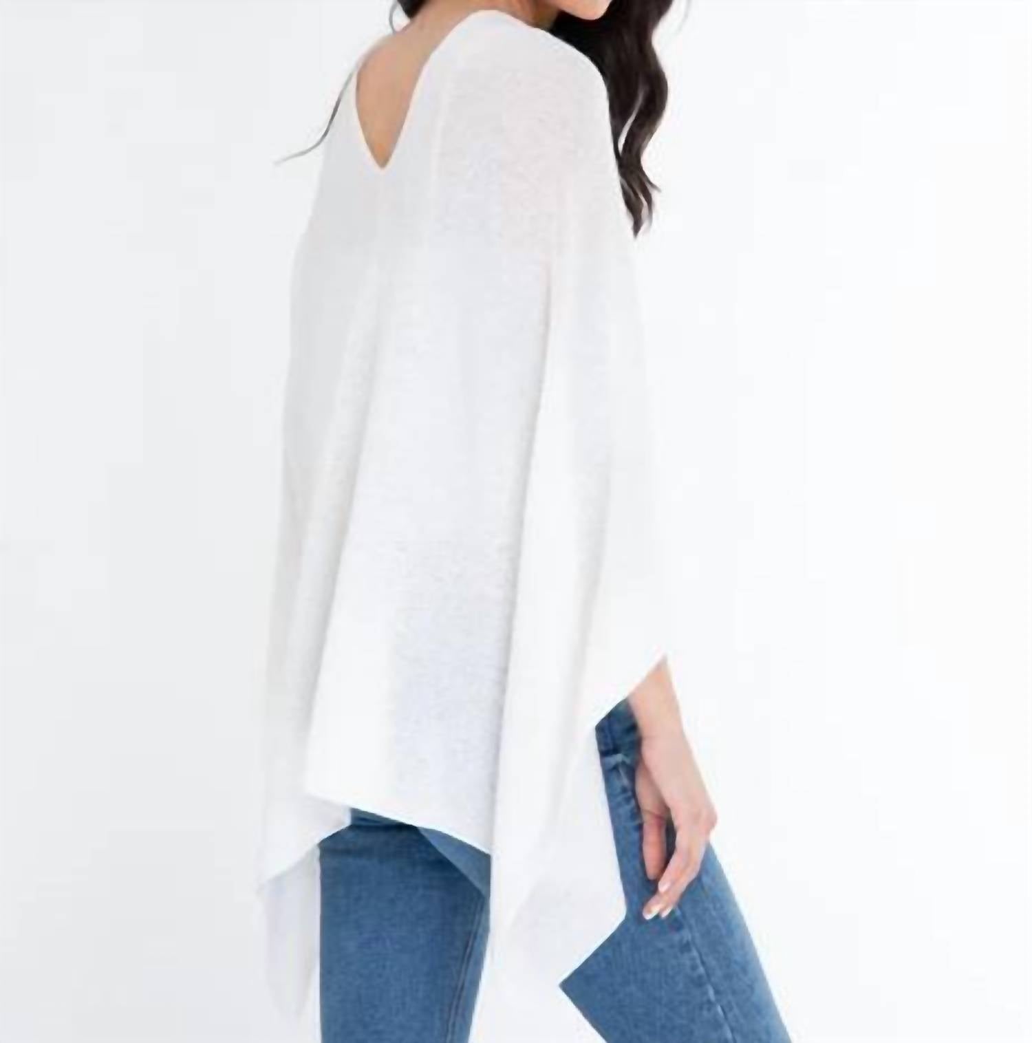 Alashan Cashmere - Cashmere Topper Poncho
