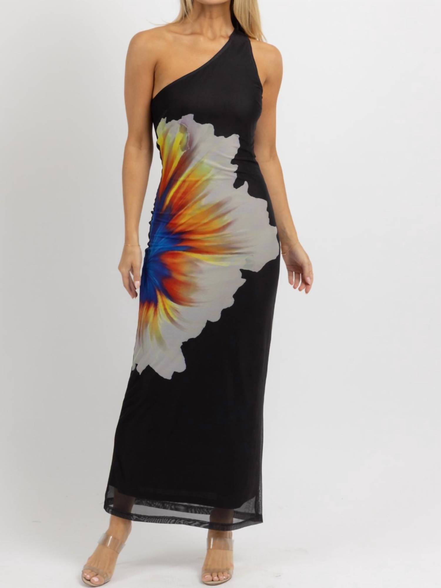 One & Only - JACINTA MESH MAXI DRESS