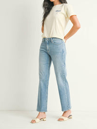 Just Black Denim - Stretchy Straight Jean