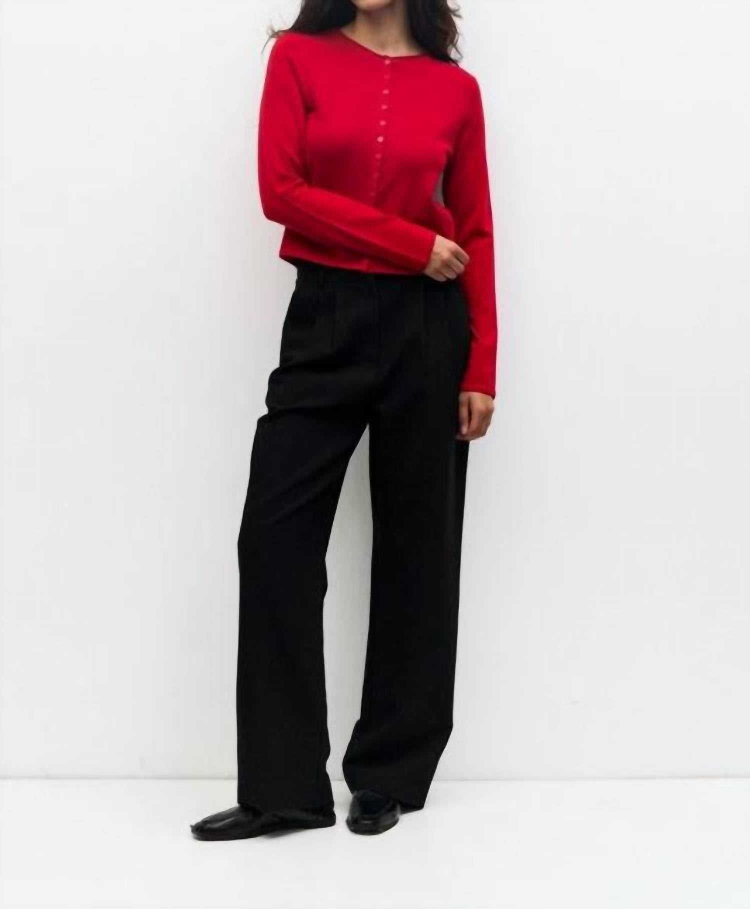 All : Row - Shea Cozy Rolled Neckline Cardigan