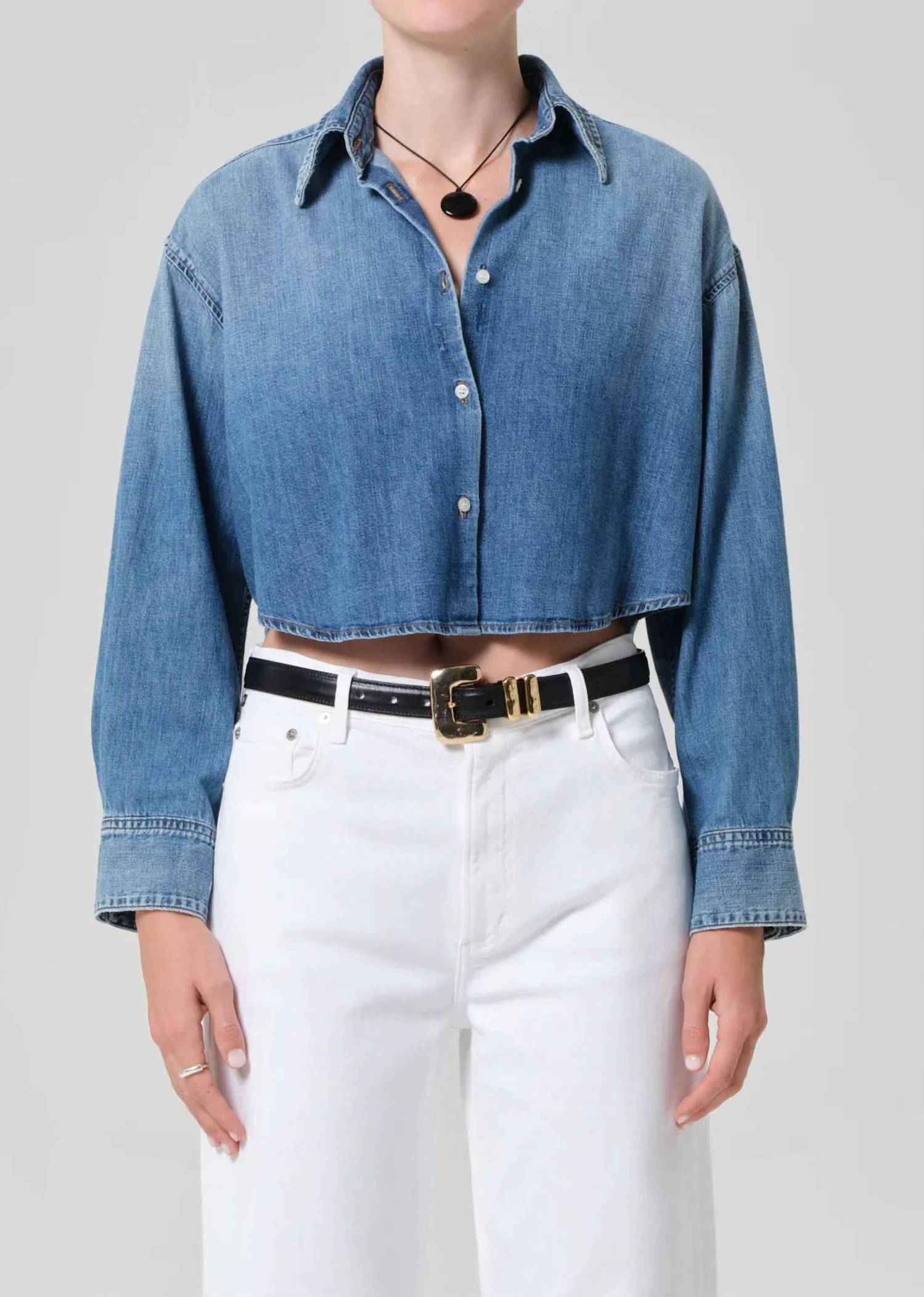 Citizens Of Humanity - Ana Cropped Shirt