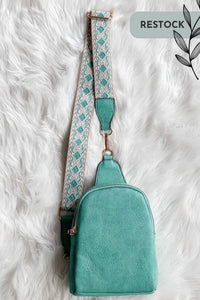 Jen & Co. - Women's Ellen Guitar Strap Sling Bag